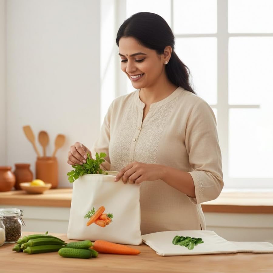 Vegetable Storage Bags 10 PCS