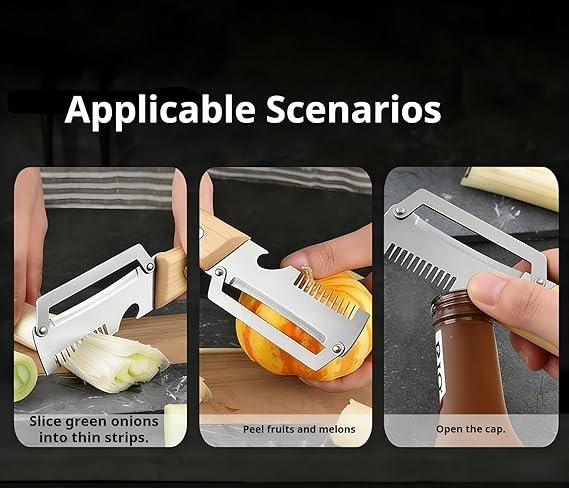 3 IN 1 SS BLADE PEELER