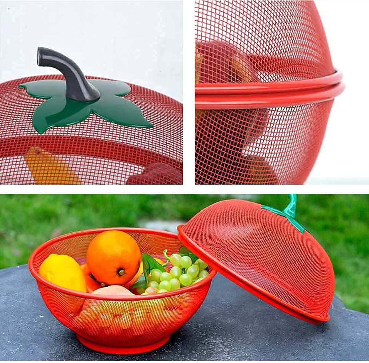 Apple Shape Net Fruits &amp; Vegetables Basket