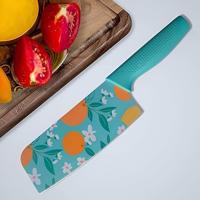 3 PCS PRINTED KNIFE BLUE