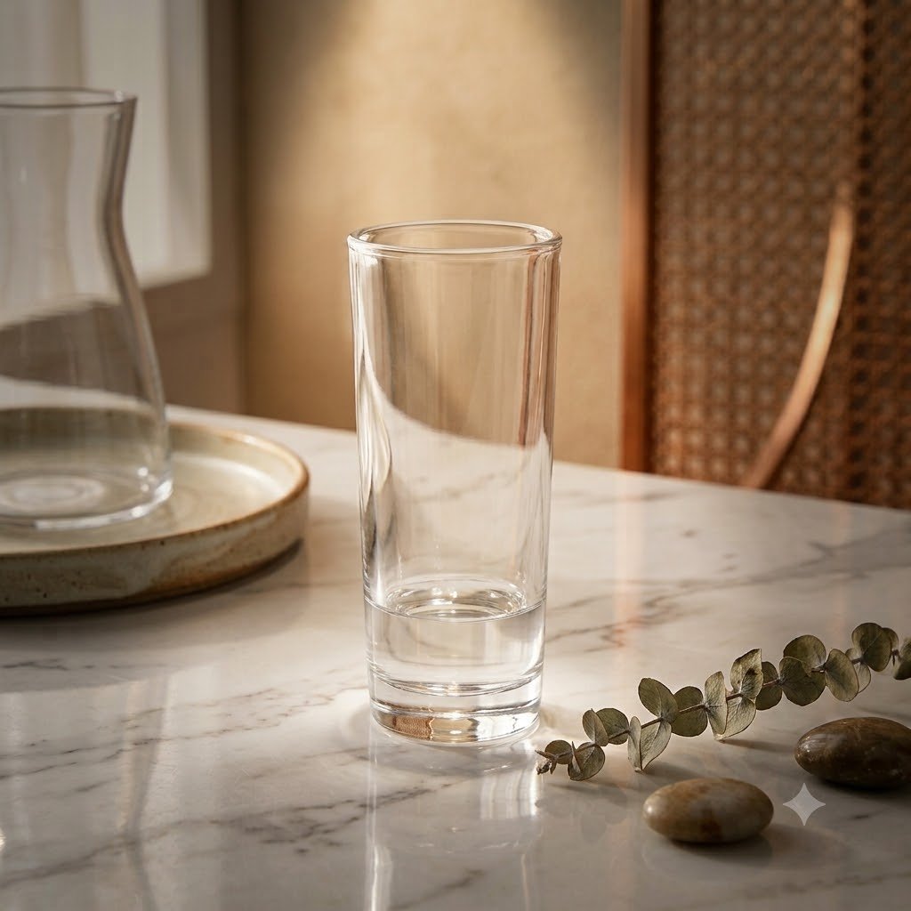 DIAMOND SHOT GLASS 70ML 6PCS SET 21939 | QY312