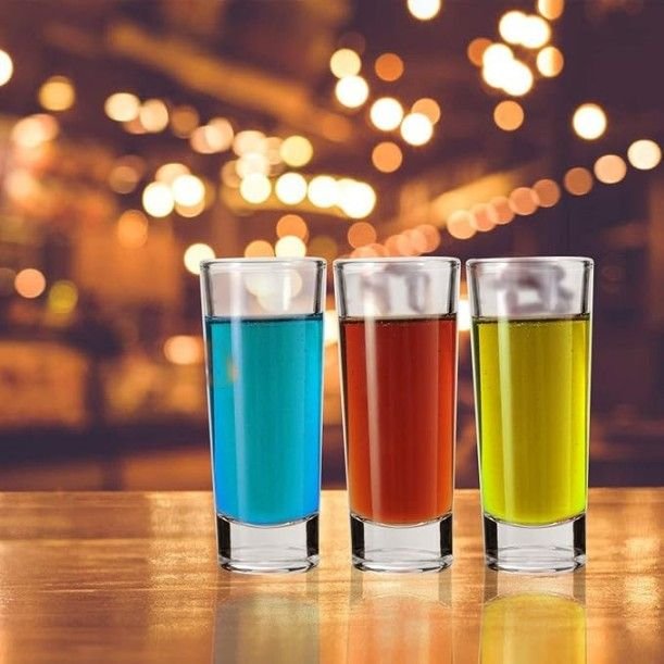DIAMOND SHOT GLASS 70ML 6PCS SET 21939 | QY312