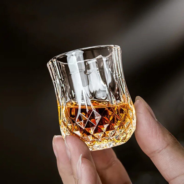 SHORT GLASS RAJWADI 45ML 6PCS 20987 | KB048-3