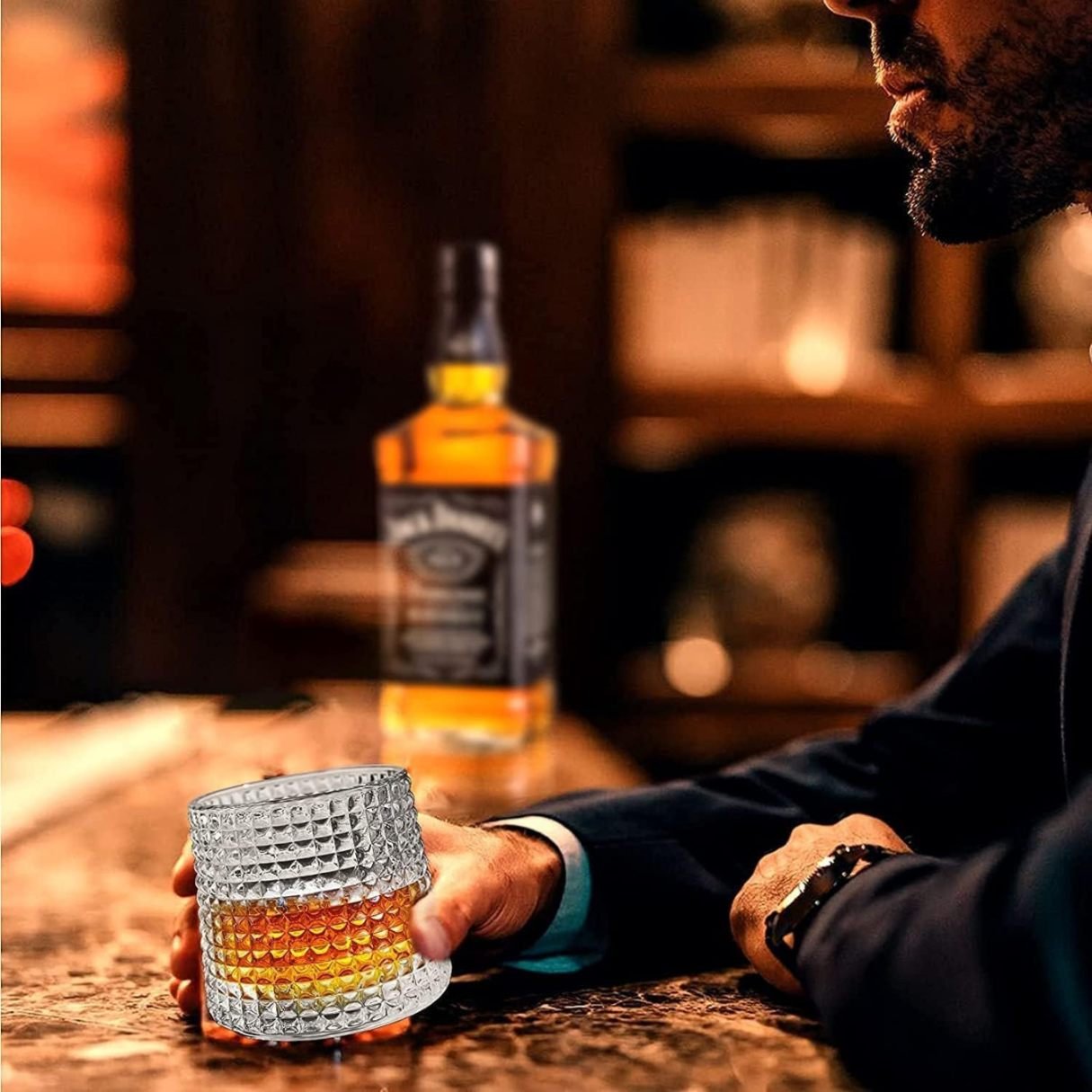 DANCING F WHISKY  190ML 6PCS SET 22510 |TKB512F-BOT