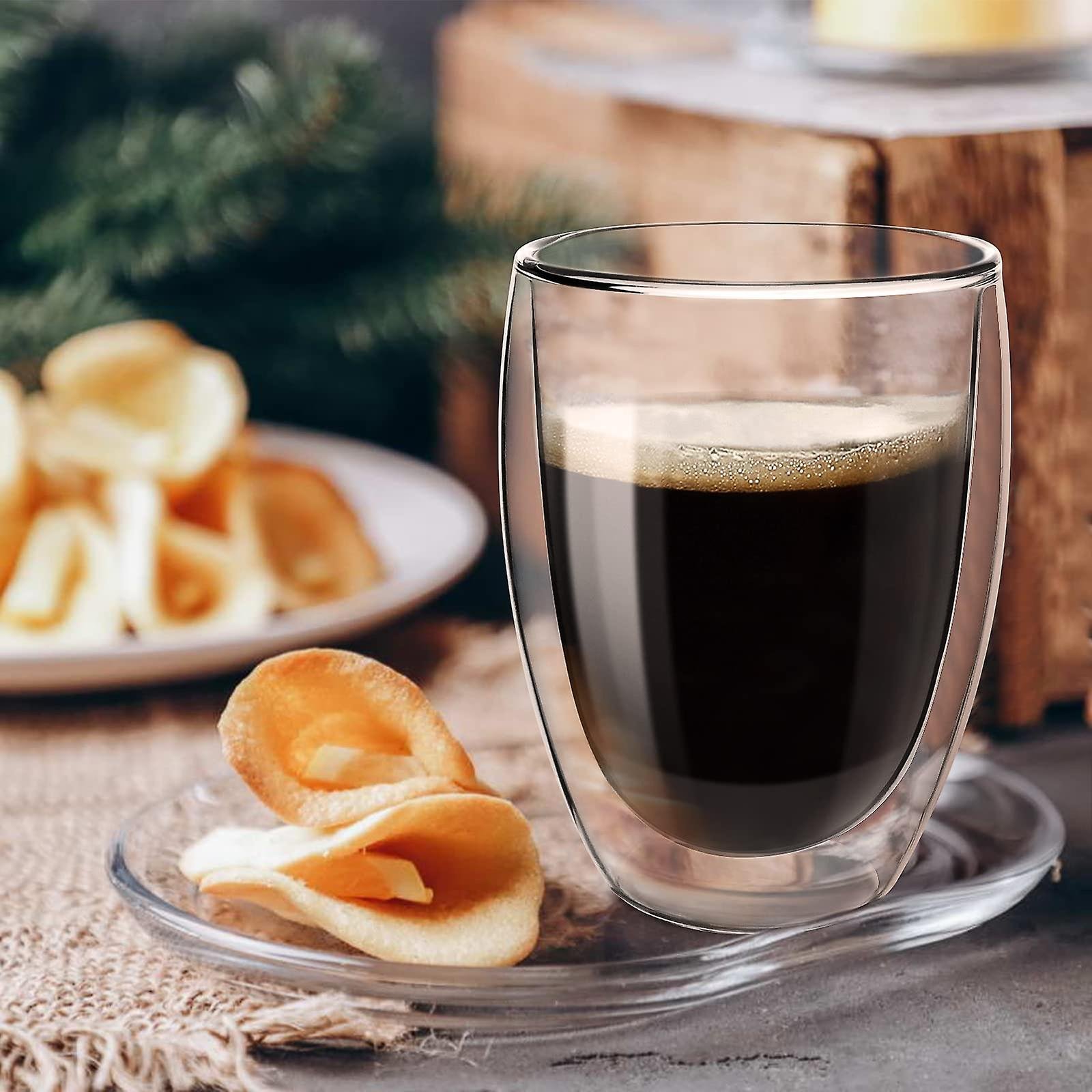 DW GLASS MUG 350ML (set of 2)