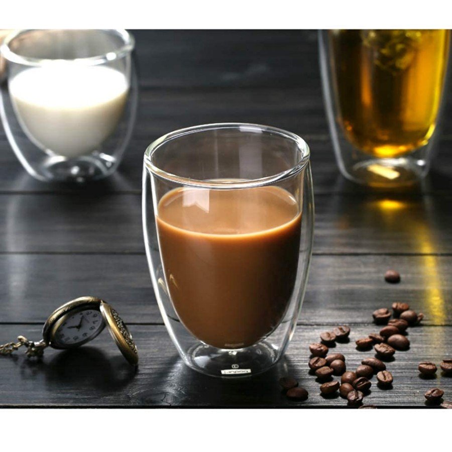 DW GLASS MUG 350ML (set of 2)