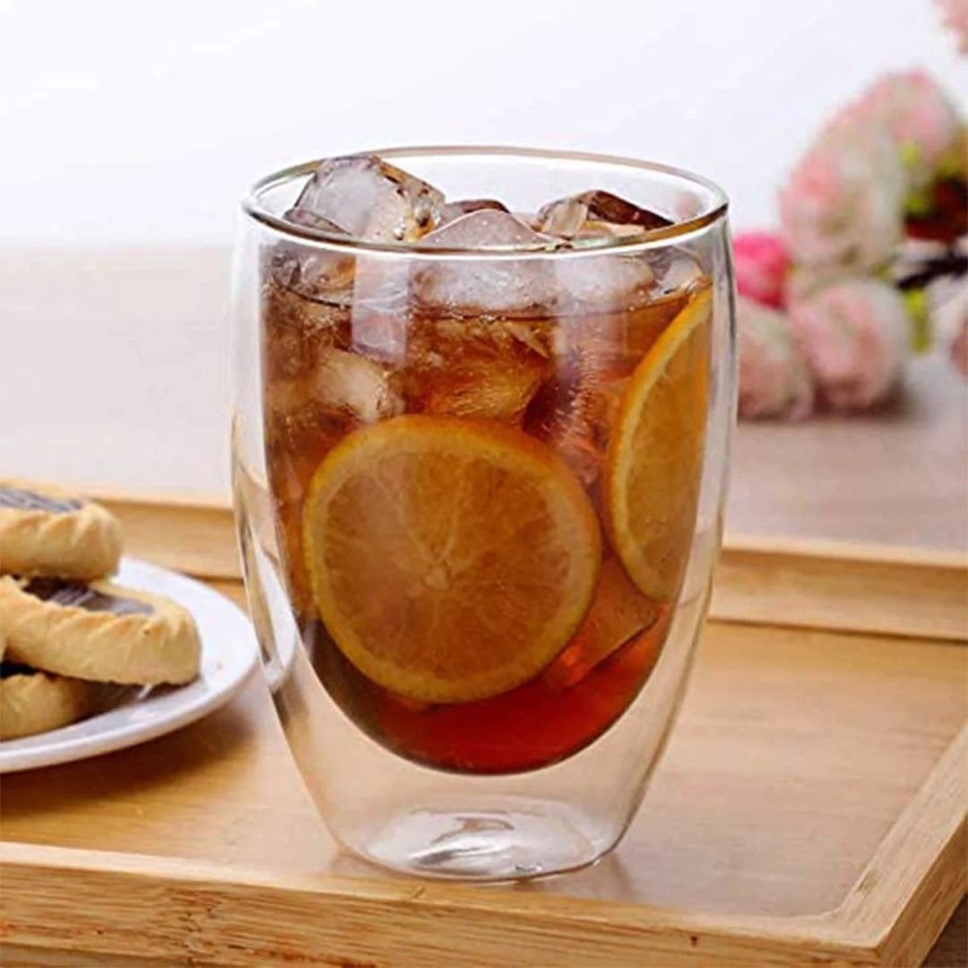 DW GLASS MUG 350ML (set of 2)