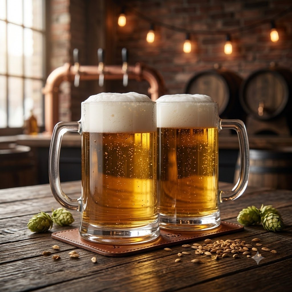 BEER MUG 2PCS 400ML YUJING 20094 | Y5812