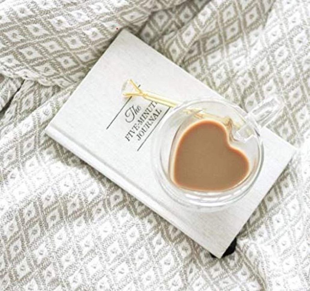 DW GLASS HEART 170ML (pack of 2)