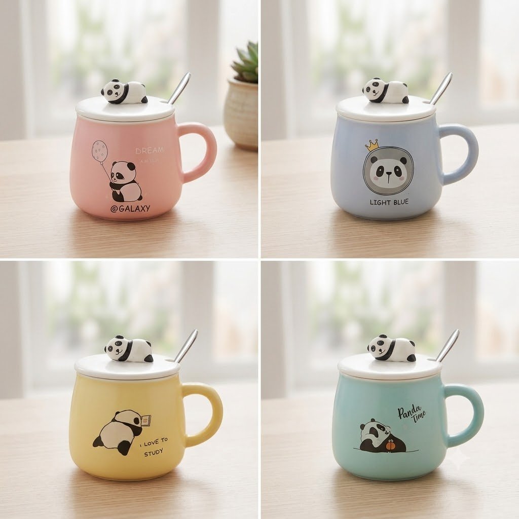 CERAMIC PANDA CUP   23224