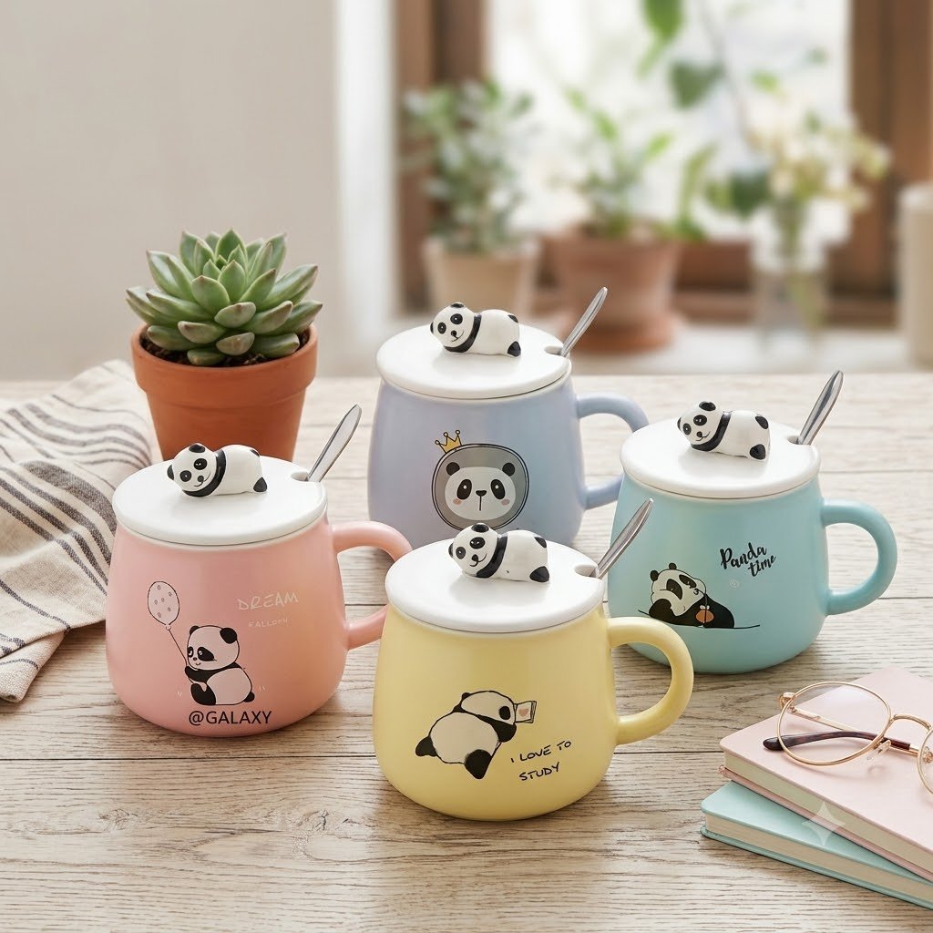 CERAMIC PANDA CUP   23224