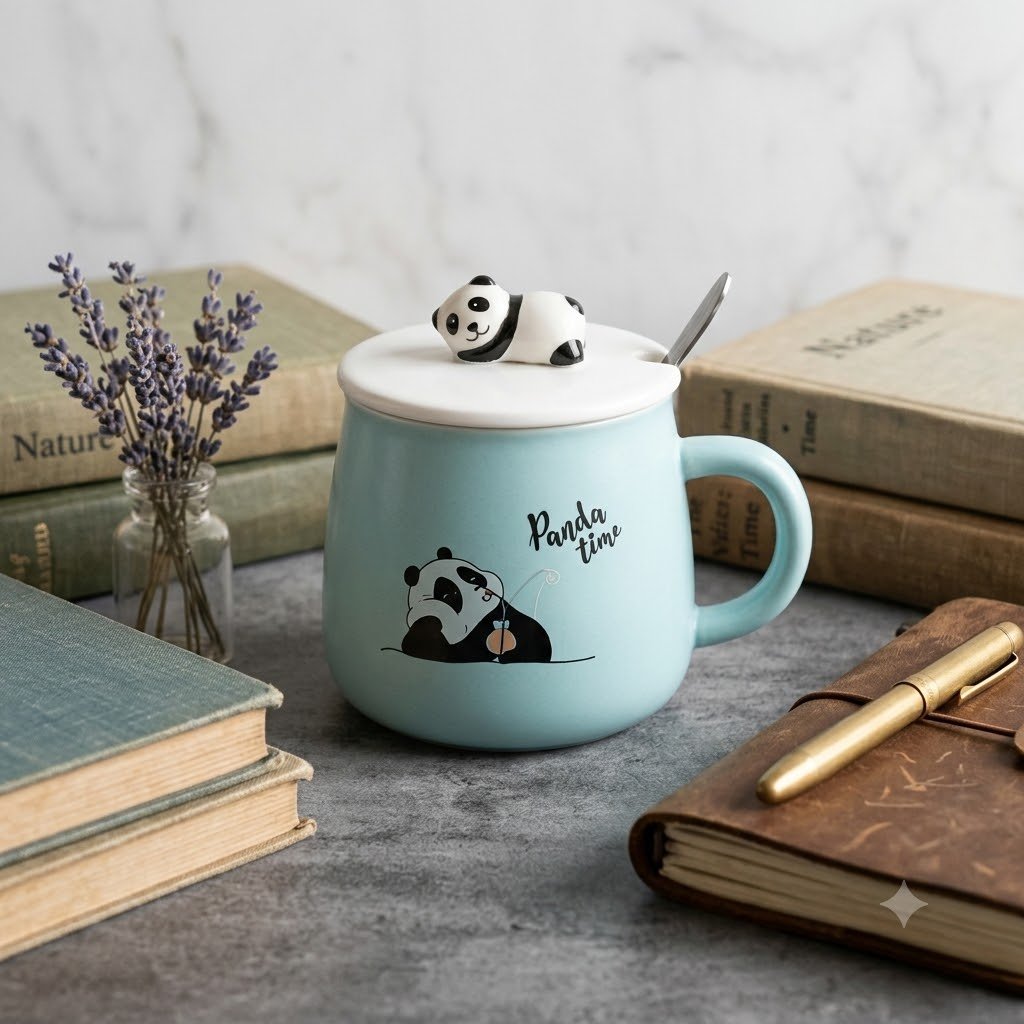 CERAMIC PANDA CUP   23224