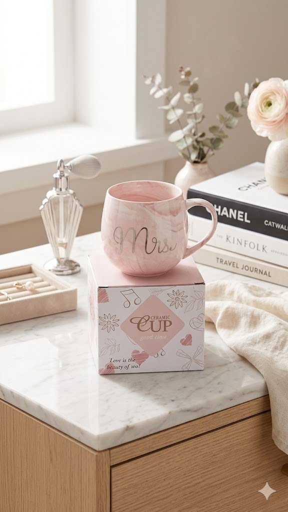 MR - MRS ROYAL ROUND MUG 350ML 1 PCS BOX  20776 / MXD003