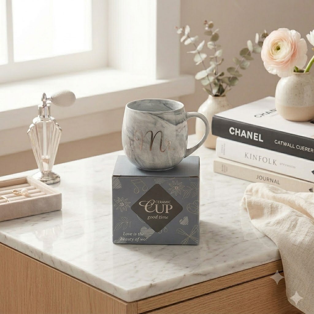 MR - MRS ROYAL ROUND MUG 350ML 1 PCS BOX  20776 / MXD003