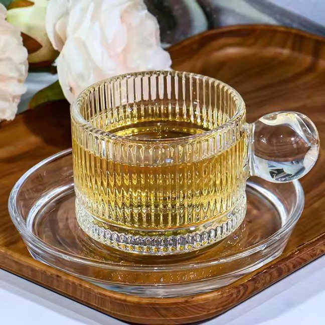 SMALL LINING TEA CUP 100ML 6 PCS SET  22638 | DSCF066-1B