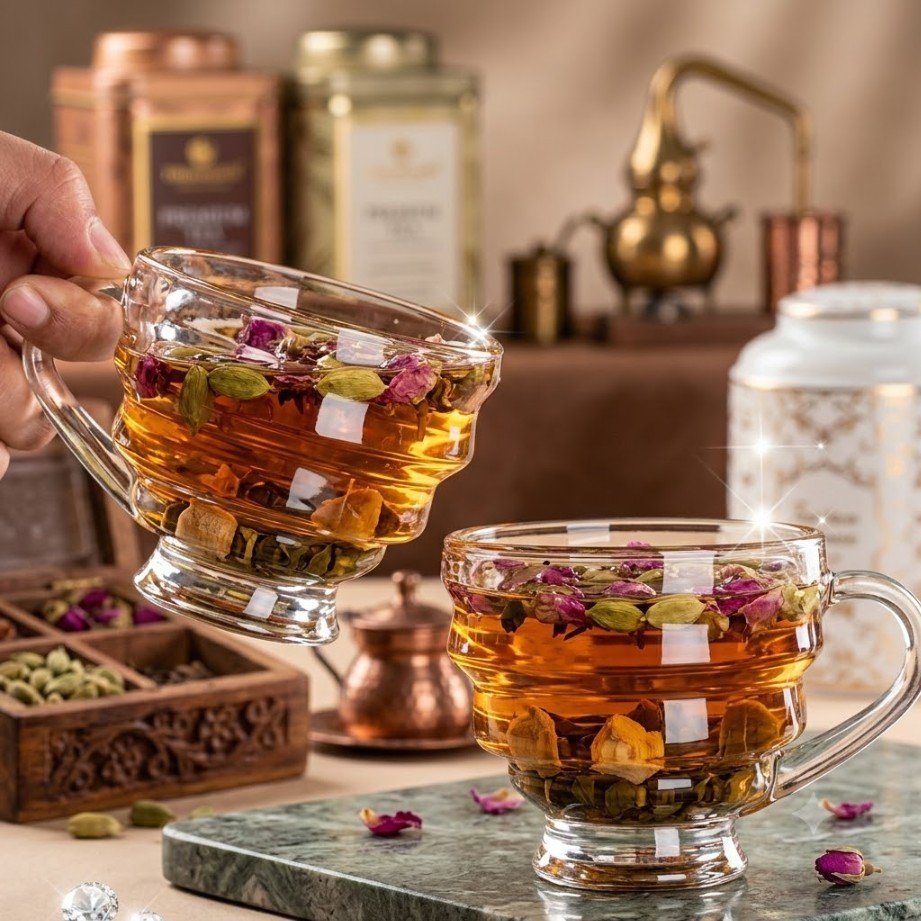 HONEY TEA CUP 190ML 6PCS  22909 | KTZB85