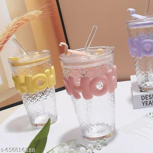 HOHO STRAW CUP LONG 530ML 22384 | H6-00030