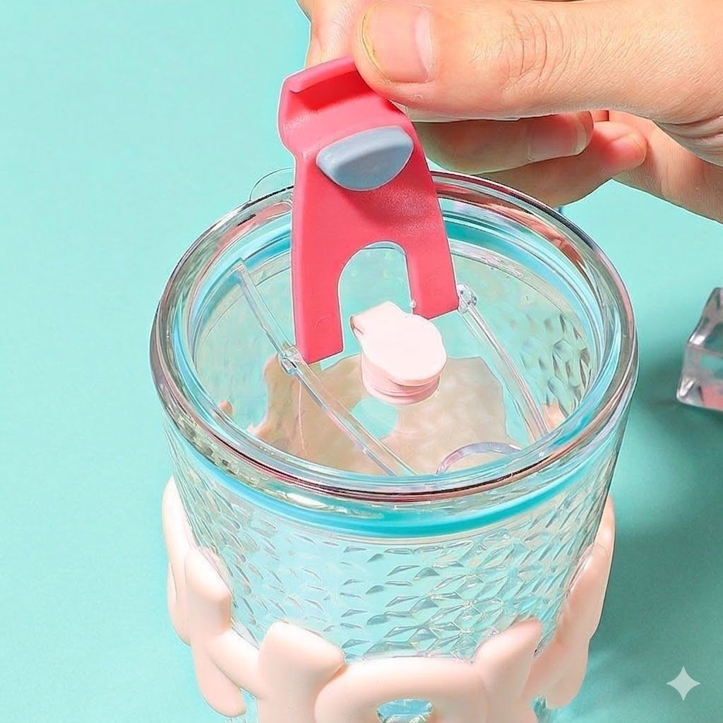 HOHO STRAW CUP LONG 530ML 22384 | H6-00030