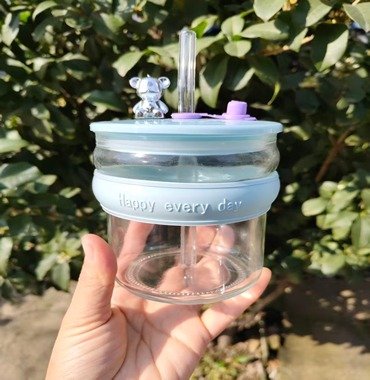 HAPPY EVERY DAY TEDDY BOTTLE 450ML 23068