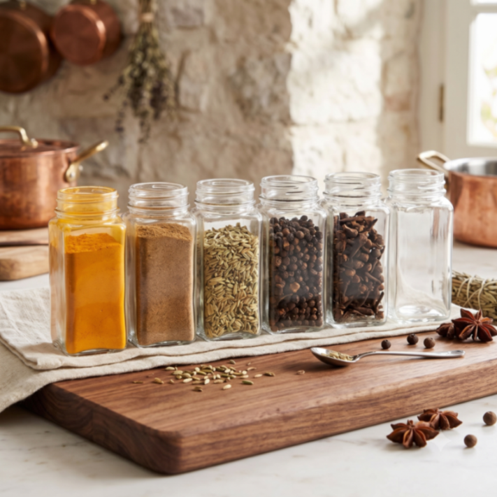 95ML IPL SQUARE JAR  (pack of 6)