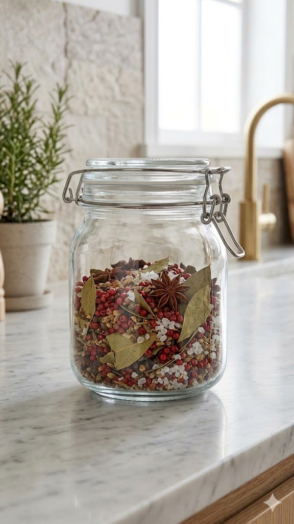 SWING CAP SQUARE JAR 1 LTR BULK 22609