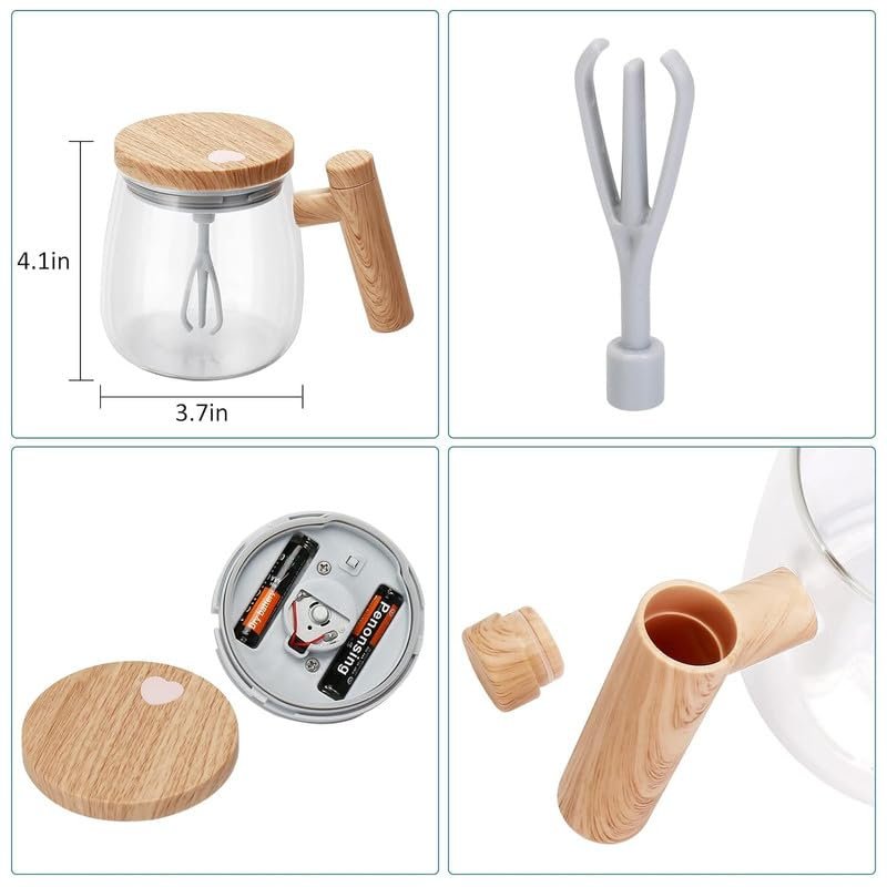 WOODEN HANDLE MUG SHAKER  22682