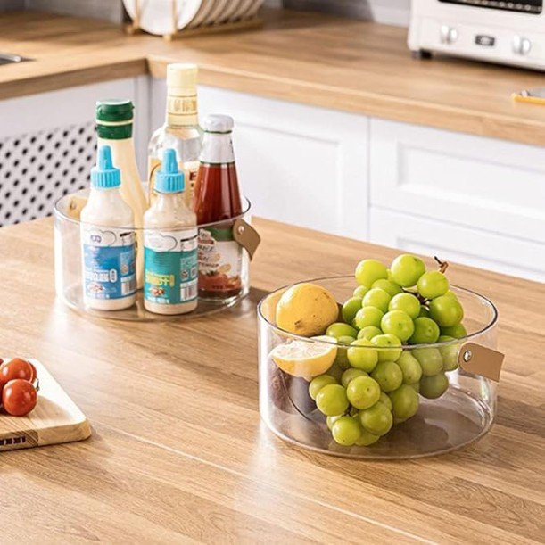 FRUIT BASKET WITH HANDLE ECHOU 2.2 LTR  22652 | TLW01