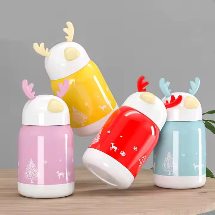 GLASS WATER BOTTLE DESIGN BY FANS 22396 |H6-2407