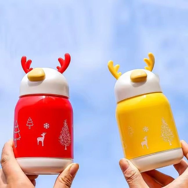 GLASS WATER BOTTLE DESIGN BY FANS 22396 |H6-2407