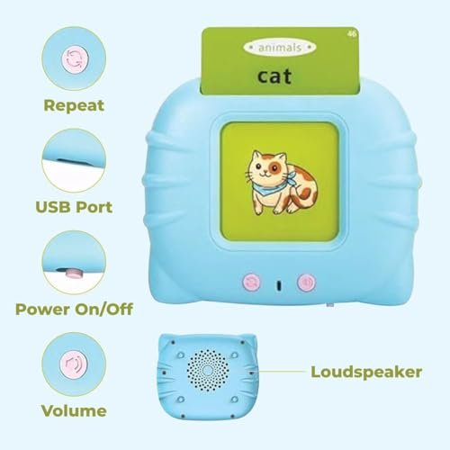 Talking Electronic Flash Cards Learning Toy