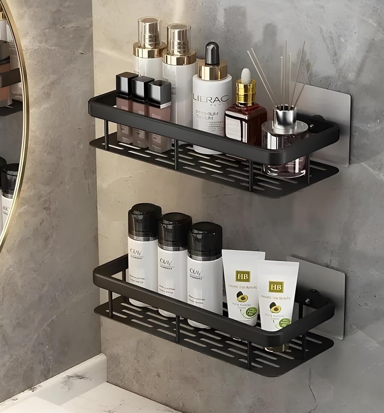 Aluminum Shower Caddy Shelf BATHROOM SELF