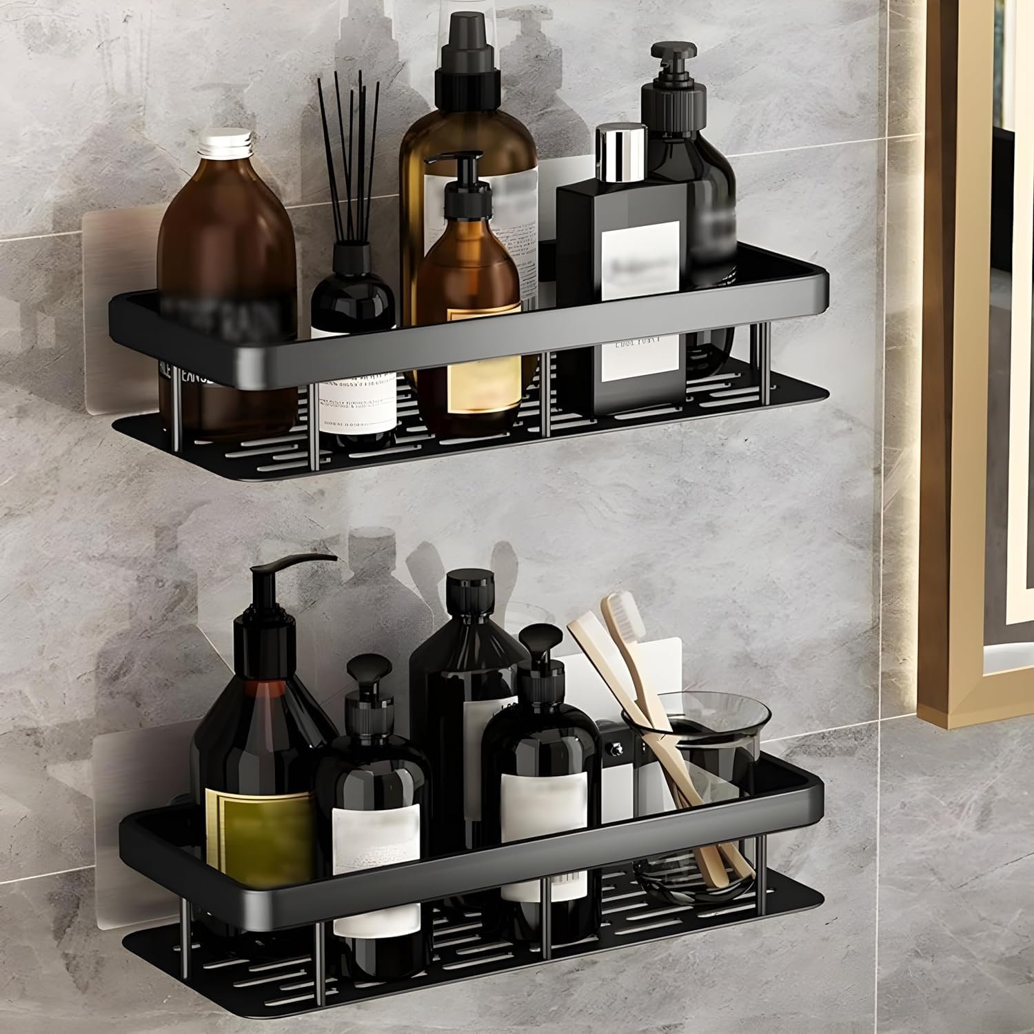 Aluminum Shower Caddy Shelf BATHROOM SELF