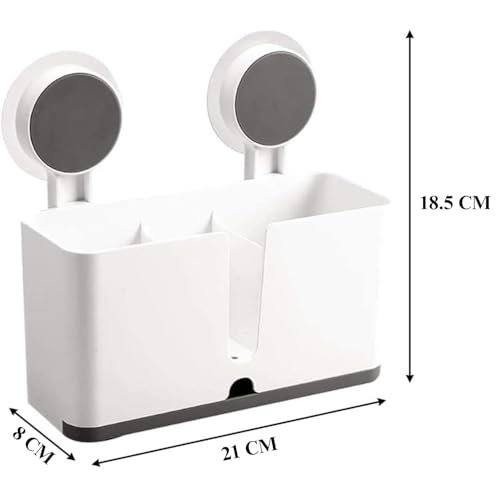 Plastic Tooth Brush Holder for Bathroom Wall Mount