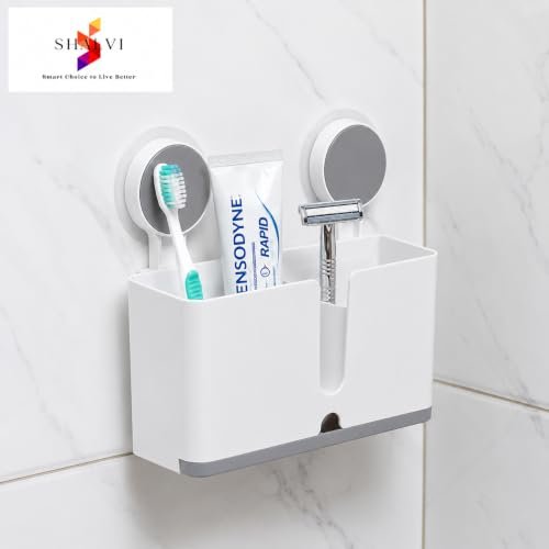 Plastic Tooth Brush Holder for Bathroom Wall Mount