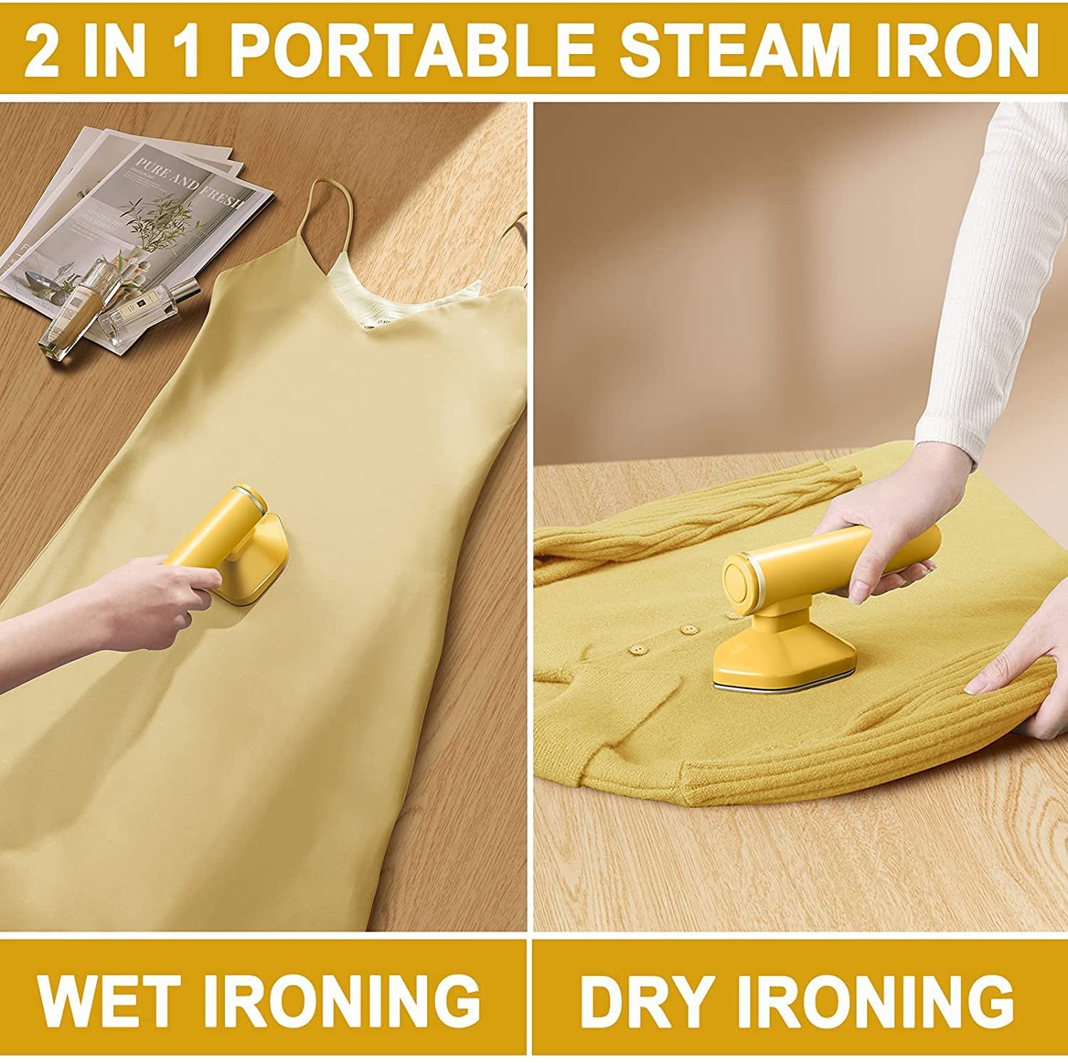 PORTABLE STEAM  IRON