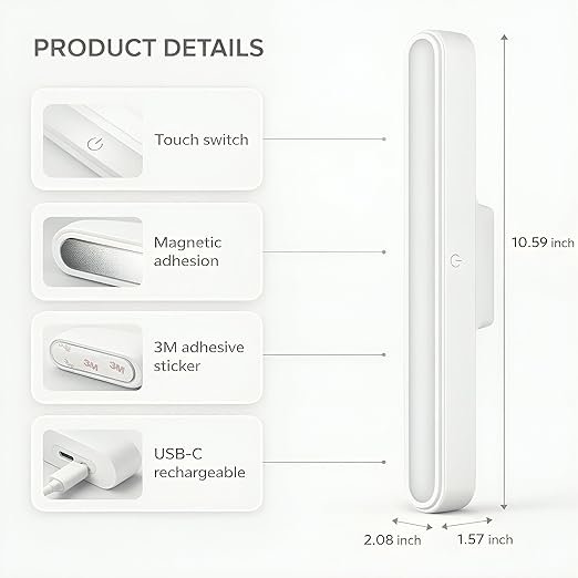 Magnetic Cabinet Light