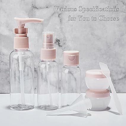 11 PCS Silicone Travel Bottle Set