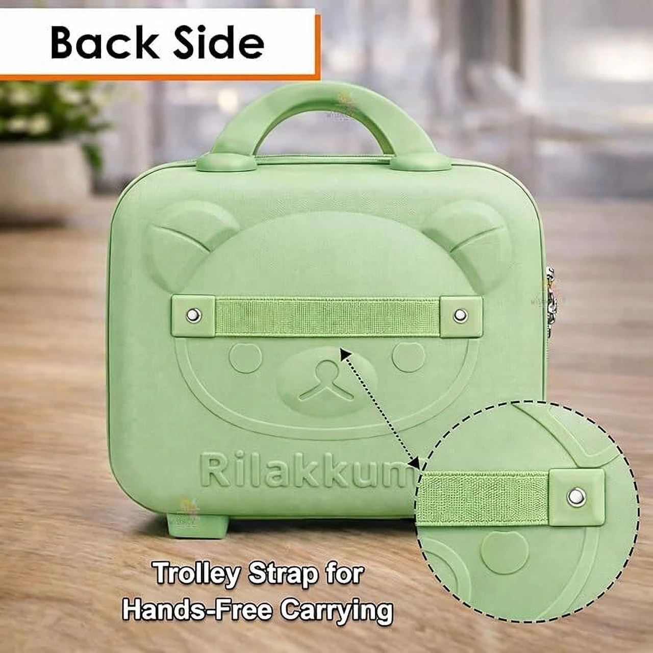 Cartoon Bear Cosmetic Travel Case