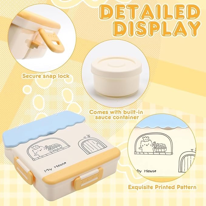 Home Shape Kids Lunch Box