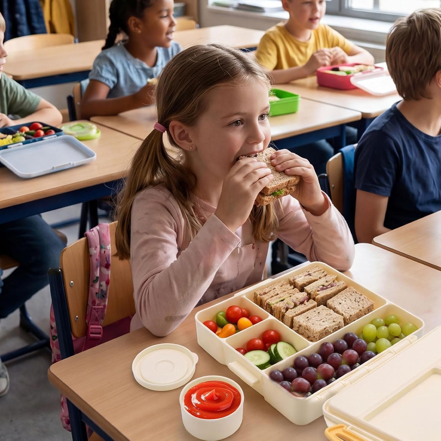 Home Shape Kids Lunch Box