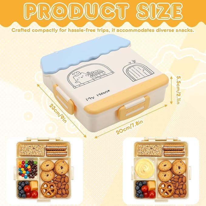 Home Shape Kids Lunch Box