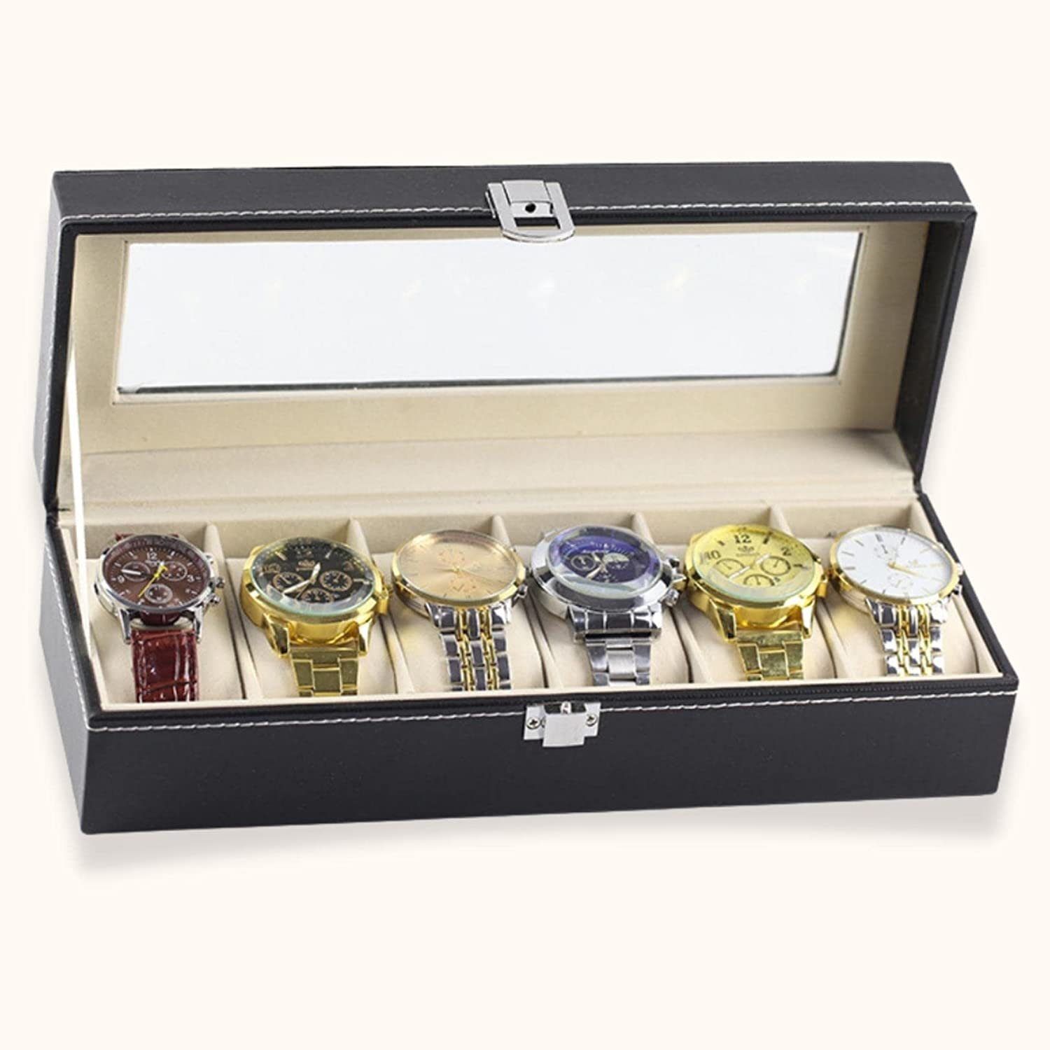 6 SLOT WATCH COLLECTION BOX