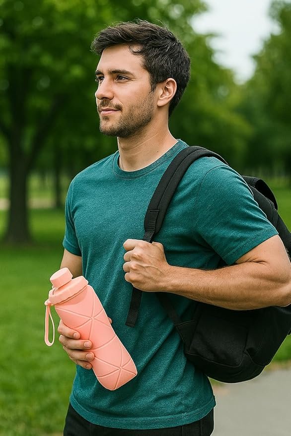 SILICONE FOLDABLE WATER BOTTLE