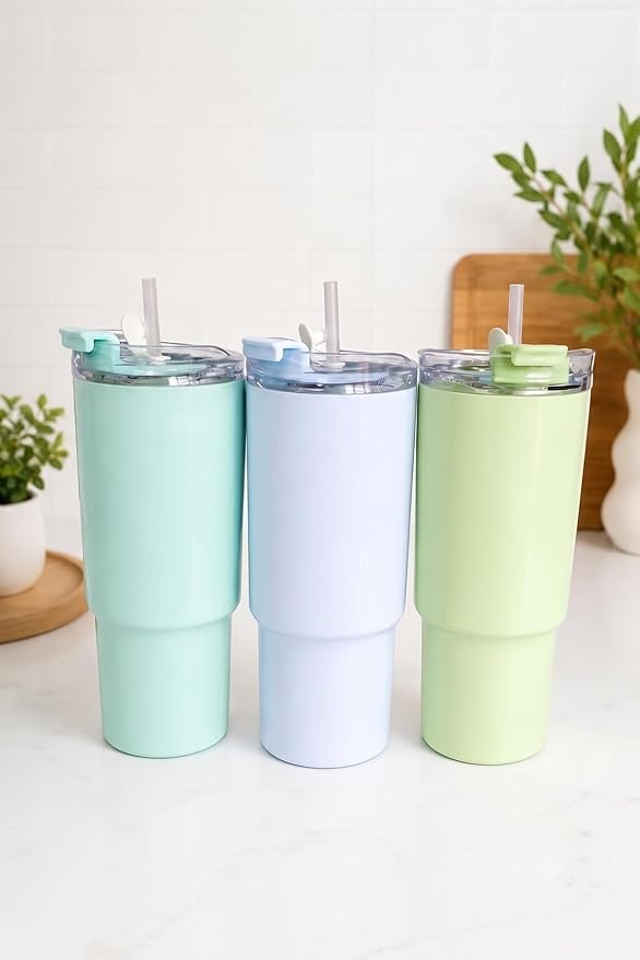 1800ML PLASTIC TUMBLER WITH HANDEL & LID