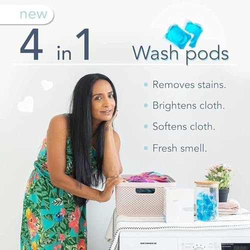 100 Pcs Portable Laundry Detergent Gel Capsules
