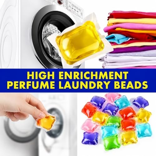 100 Pcs Portable Laundry Detergent Gel Capsules
