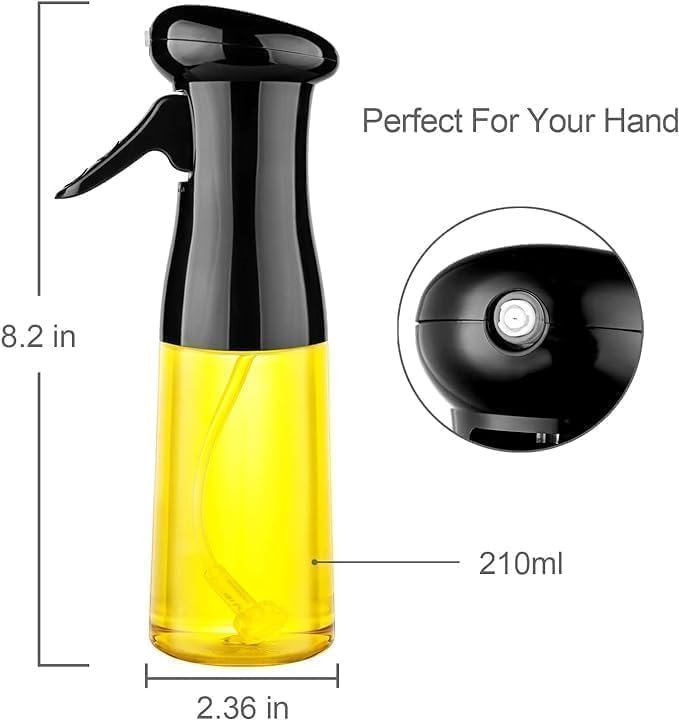 Glass Oil Dispenser for Kitchen|  Vinegar Dispenser (SPRAY BOTTLE)