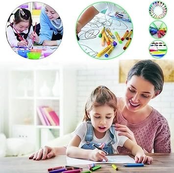 145 pcs Big Color Suitcase Kit ART SET