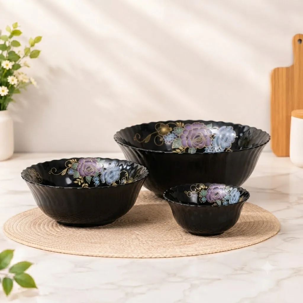 BLACK OPAL 33 PCS DINNER BK-33-013