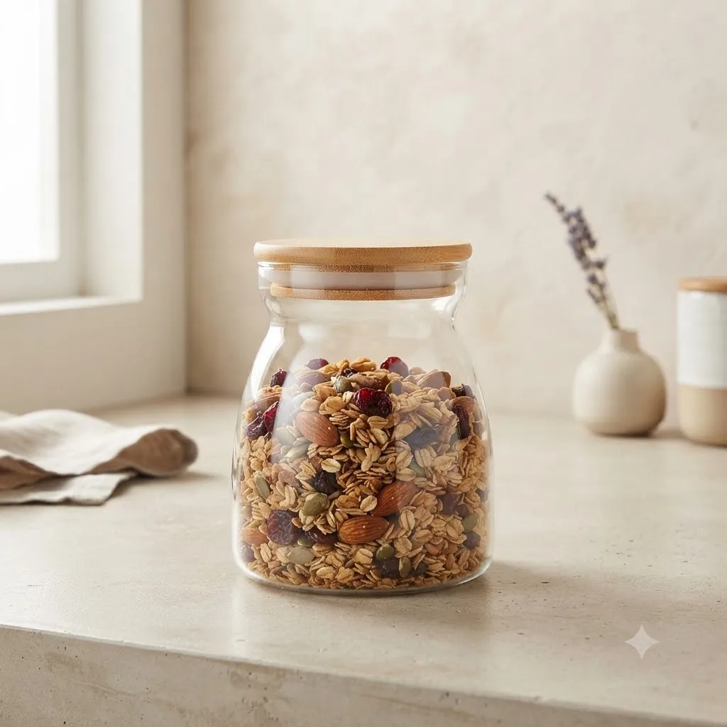 STORAGE JAR 940ML (PACK OF 2)